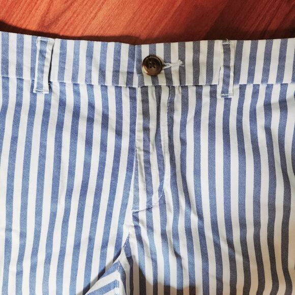 OLD NAVY BLUE STRIPE SHORTS SIZE 6 - Picture 3 of 5